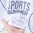 thumbnail image 5 of Emy Dola Multi-Colors Toddler Boys Outfits Short Sleeve Suit Summer Sports Suit Girls Basketball T Shirt + Shorts Football Suit Sets Outfits,2-Piece,, 5 of 8