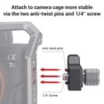 thumbnail image 3 of Soporte de cable HDMI SMALLRIG para cámara Sony A7S III, 3 of 7