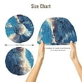 thumbnail image 5 of Logiee Clear Sky Blue Cat Print Silk Bonnet Satin Bonnet for Sleeping Women and Men,Double Layer Hair Bonnet for Curly Braids Hair, 5 of 6