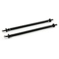 thumbnail image 2 of 2pcs Black Strut Bars Front Adjustable Bumper Lip Splitter Boiler Strut Bar Tie-, 2 of 5