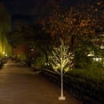 thumbnail image 4 of Trilenars 4FT Christmas Tree,48 LED Artificial Lighted Twig Birch Tree with Fairy Lights for Indoor Outdoor and Christmas Holiday Decoration,White, 4 of 9
