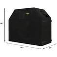 Home 64 Inches Burner Gas Grill Cover Heavy Duty Fits Most Brands of