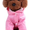 thumbnail image 3 of Manteau Imperméable à Capuche pour Chien, Veste pour Chiot, Manteau d'Extérieur, 3 of 4