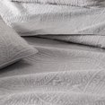 thumbnail image 2 of Great Bay Home Pinsonic Medallion Reversible Quilt Set With Shams  (Full / Queen, Light Grey), 2 of 4
