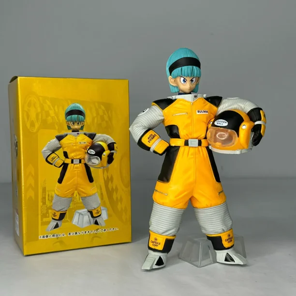 Modelo de figura de Dragon Ball, traje espacial Bulma, adorno, se puede coleccionar y dar como regalo