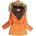 thumbnail image 2 of OneBling 2022 Abrigo De Invierno Para Mujer Con Capucha Gruesa Y Cálida Parka Párrafo Largo Acolchado De Algodón Otoño Cálido Suave Chaquetas Ropapangjing, 2 of 4