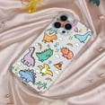 thumbnail image 4 of Cute Dinosaurs Clear Soft  for iPhone Case (Clear,iPhone 14 Plus), 4 of 5