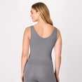 thumbnail image 2 of Hanes CoolDRI Women's Crop Tank with Built-in Shelf Bra, 3-Pack Teal/Graphite/Peri Blue 2XL, 2 of 9