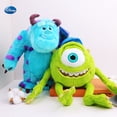 thumbnail image 2 of Peluche de 30 cm de Disney Monsters University, muñecos de Mike Wazowski y Sullivan, juego de animales de peluche Kawaii Monster Inc para regalo de niños, 2 of 4