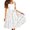 CC-White349, variant on XIAOCHA Womens Polka Dot Skirt High Waist Midi Skirt Daily Casual Outfit