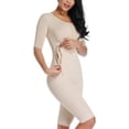 thumbnail image 1 of MISS MOLY Full Body Shpaer Shapewear for Women Bodysuit Postpartum Surgery Care Tummy Corset Beige, 1 of 6