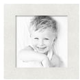 thumbnail image 2 of ArtToFrames 16" x 16" Avalon Pearl White Baroque Picture Frame, 16x16 inch White Wood Poster Frame (WOM-5266),  Pack, 2 of 7