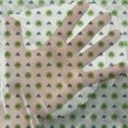 thumbnail image 3 of Floral Tulle Curtains with Rod Pocket, Clover Flowers Green Dots Cultural Irish St. Patrick's Day Pattern, Sheer Drape for Wedding Party 2 Panels, 7 Sizes, Lime Green Dark Green, by Ambesonne, 3 of 3