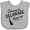 AC-Heather Grey, variant on Inktastic Someone in Delaware Loves Me Boys or Girls Baby Bib