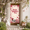thumbnail image 6 of LUUFILx Valentine's Day Gnome Love Banner Backdrop Bicycle Background Party Decorations Photography Props Romantic Event Supplies Decor Banner, 6 of 7