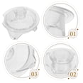 thumbnail image 2 of Milisten Water Pitcher Lid Plastic Water Jug Plastic Lid Juice Pitcher Lid for Replacement, 2 of 6
