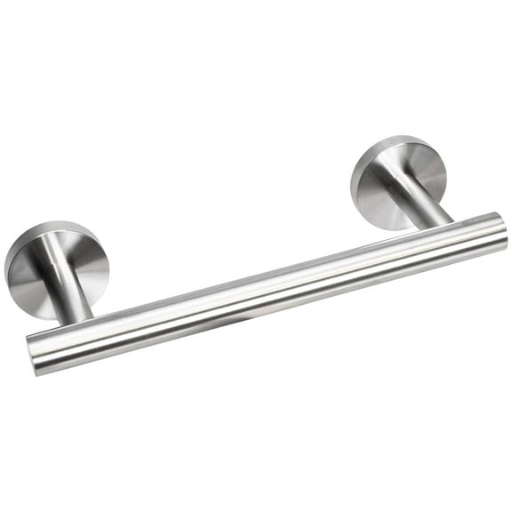 9" Towel Bar Rail Brushed Nickel Wall Mounted Towel Holder Bathroom Kitchen Cloths Hanger 304 Stainless Steel