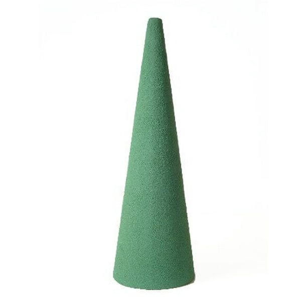 Floral Foam Cone 12 x 4 Artesia Wet Foam Green Topiary For Fresh