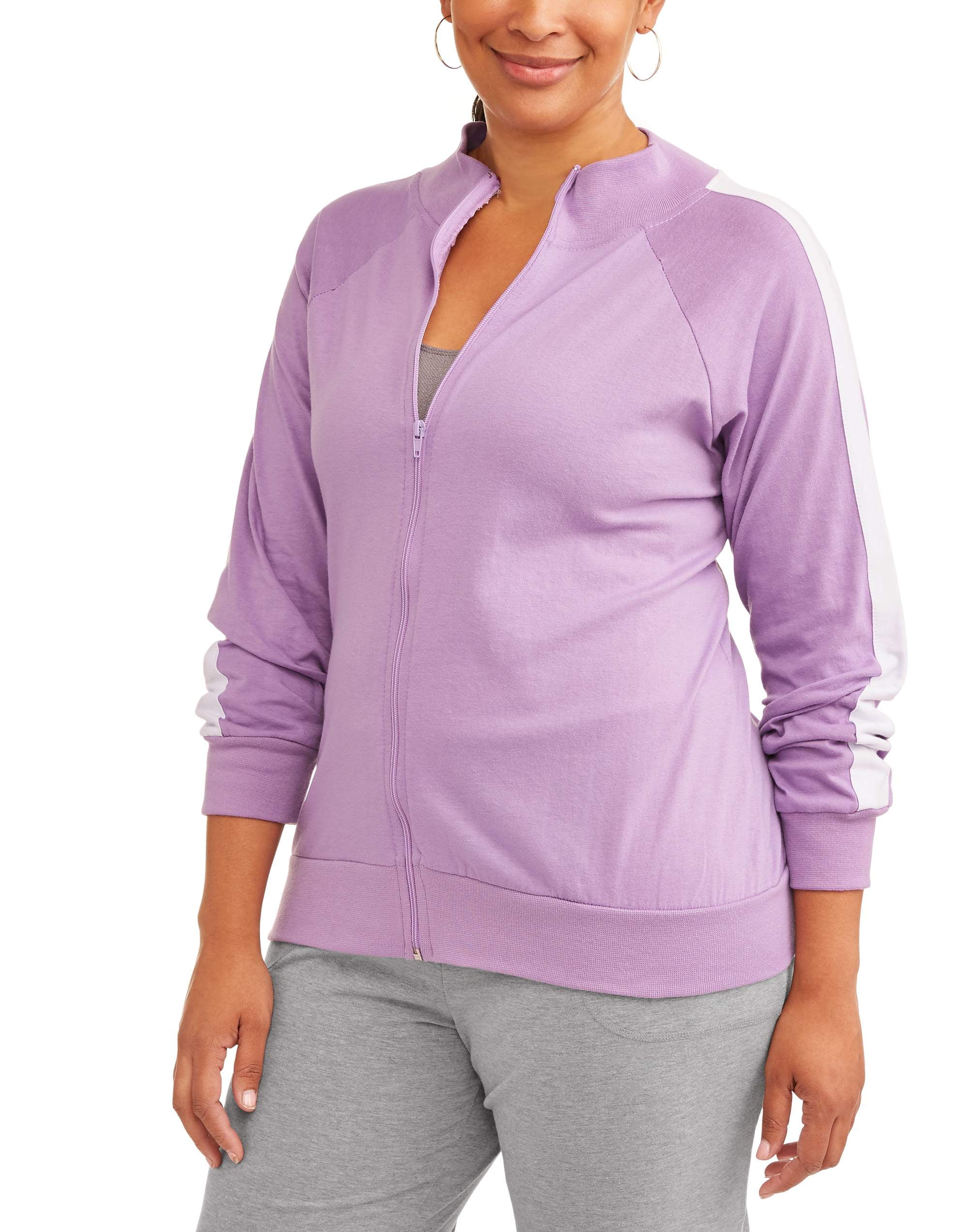 Active Women's Plus Active Bomber Zip Front Jacket