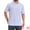 Blue, variant on DARING DIVA Men's Printed Short Sleeve Lightweight Breathable Polo Shirts S Blue