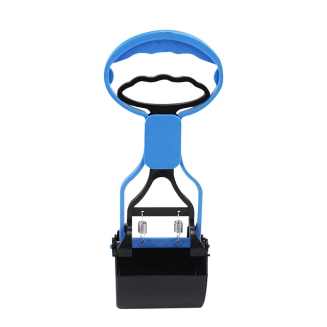 Methold Recolector de heces de animales portátil para mascotas, removedor de caca portátil, recolector de residuos de inodoro, herramienta de Suministros para perros azul