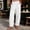 *White, variant on ClodeEU Women's Elastic High Waist Tapered Pants, Casual Loose Fit Trousers with Pockets Khaki,Women's Plus L