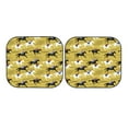 thumbnail image 4 of Picia Horsemen In Horseraces 2 Piece Car Windshield Sun Shade Foldable | Foldable Sun Shield for Front Window Blocks UV Rays and Keeps Your Vehicle Cool-Small, 4 of 7