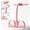 Pink, variant on 8 Tube Foot Pedal Pull Rope, Shoulder Open Back Beauty Trainer, Multifunctional Sit-Up Auxiliary Yoga Fitness Resistance Band for Full Body Workout