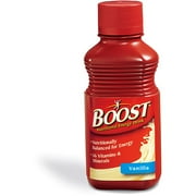 Boost Complete Vanilla Supplement with Moderate Protein Level 8oz, Pack of 24
