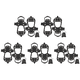 thumbnail image 1 of 1 Par Tacos Montañismo Antideslizantes 10 Dientes (negro M), 1 of 2