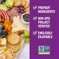 thumbnail image 5 of Milton's Gourmet Crackers Variety MFF30 Bundle (Original Multi-Grain, Crispy Sea Salt) - Non-GMO Project Verified, Natural Ingredients, Kosher, Great for Charcuterie Boards - 8.4 Oz, Pack of 3, 5 of 5