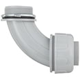 thumbnail image 2 of Morris Products 21827 Non-Metallic Liquid Tight Connectors 90 Degree With Steel Locknut 1.5 In., 2 of 2