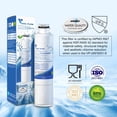 thumbnail image 3 of Vada Pure - DA29-00020B Water Filter Replacement for Samsung DA29-00020B-1, DA29-00020B, DA97 08006A-1, Haf-Cin, Haf Cin Exp, Haf Cin XME, RF4267HARS, RF28HMEDBSR, RF28HFEDBSR Pack of 3, 3 of 5
