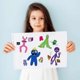 thumbnail image 4 of 12 Sheets Cartoon DIY Stickers Funny Interesting Puzzle Sticker for Birthday Party Favors, 4 of 5