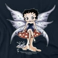 thumbnail image 2 of Betty Boop T-Shirt Mushroom Fairy Unisex Graphic Tee For Men & Women, 2 of 7