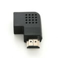 thumbnail image 4 of 2Pcs HDMI Right Angle Adapter 90 Degree and 270 Degree 4K Cable Adapter Female to Male Connector, Gold Plated for Enhanced Picture and Sound Quality, 4 of 5