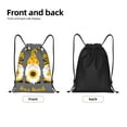 thumbnail image 2 of Yiaed Bee Kind Print Drawstring Bags Drawstring Backpack Bulk String Back Pack Gym Sport Bag-Small, 2 of 5