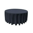 thumbnail image 2 of LA Linen TCpop108R-NavyP72 Polyester Poplin Tablecloth, Navy - 108 in. Round, 2 of 3