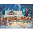 thumbnail image 5 of Buffalo Games 1000-Piece Chuck Pinson Winter's Oasis Adult Interlocking Jigsaw Puzzle, 5 of 5