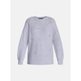 thumbnail image 5 of Madden NYC Women's Grommet Sweater with Long Sleeves, Midweight, Sizes XXS-XXL, 5 of 5