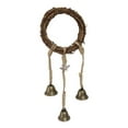 thumbnail image 1 of Wiccan Bell Wind Chimes Witch Wind Chimes Door Hanger Hanging Witch Bells Protection Witchcraft Home Decor for Patio Garden Boho Home Decor, 1 of 6