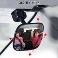 thumbnail image 3 of Mirror de Automóviles para Bebés, Espejo de AutomÓVIL Trasero Universal Ajustable de 360 ​​Con Clip de Espejo de Asiento Trasero Para Bebé Infantil Niña Niña Mamá, 3 of 6