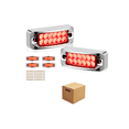 thumbnail image 1 of 6 Plafones de 12 Led Lateral Rectangular Fija Estrobo 12-24v  Belug Rosa, 1 of 4