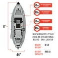 thumbnail image 3 of Waimea Bay Kingfisher 11' Pedal Drive - Durable Fishing Platform With 430lb Capacity, 3 of 7