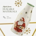 thumbnail image 4 of Spode Christmas Tree Plate and Bottle Set (2-Piece) - 8.5" Porcelain "Cookies for Santa" Plate & 10 Oz Holiday-Themed Jug, Dishwasher Safe Festive Collectible Seasonal Gift Set, 4 of 7