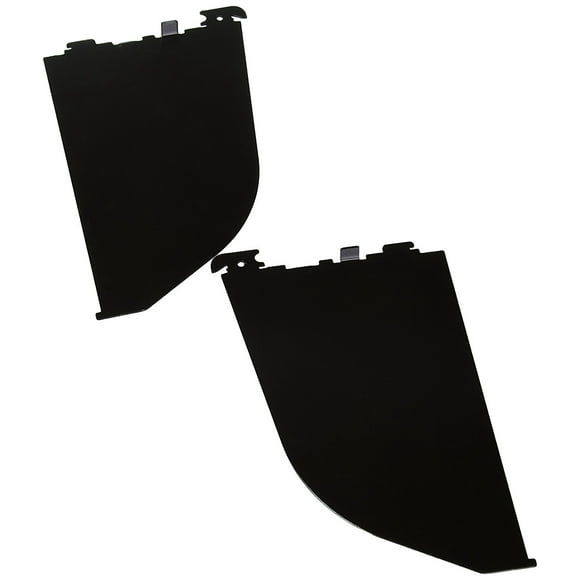 Séparateur d'Étagère pour Panneau Perforé de 9 Pouces de Profondeur pour Utilisation avec Panneau Perforé et Panneau à Outils Fendu – Noir