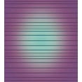 thumbnail image 3 of Ambesonne Digital Duvet Cover Sets, Vivid Paralel Lines, 2-Queen, Purple Blue, 3 of 7