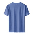 thumbnail image 6 of JIAYUE Men's T Shirt Fitted Training Short Sleeve Solid Color Crew Neck For Athletic Lightweight Wicking Performance Tees For Workout And Daily Classic Comfortable Wear, 6 of 6