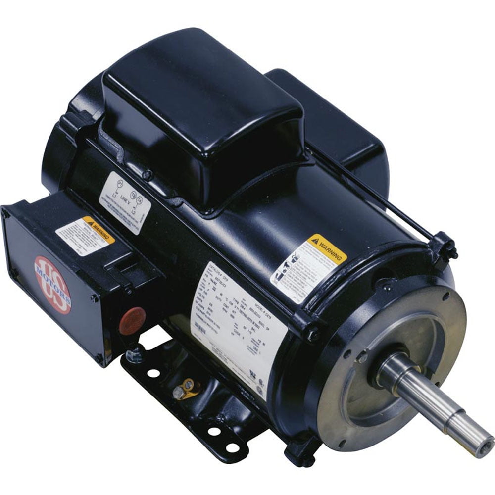Motor, Nidec, 5.0 Horsepower, 230v, 1 Speed, EQ Series, Pool