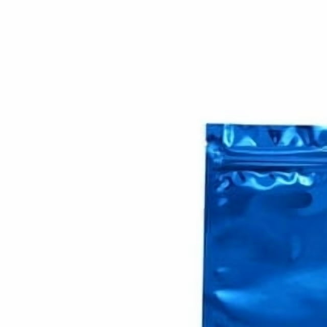 100 Pieces Foil Pack Bag Home Leakproof Sealing The package Cosmetic Powder Package Bags Wrapping Accessory Holding Pouch Blue 10x15cm